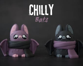 Chilly Bat Clicker – Halloween 3D Printed Fidget