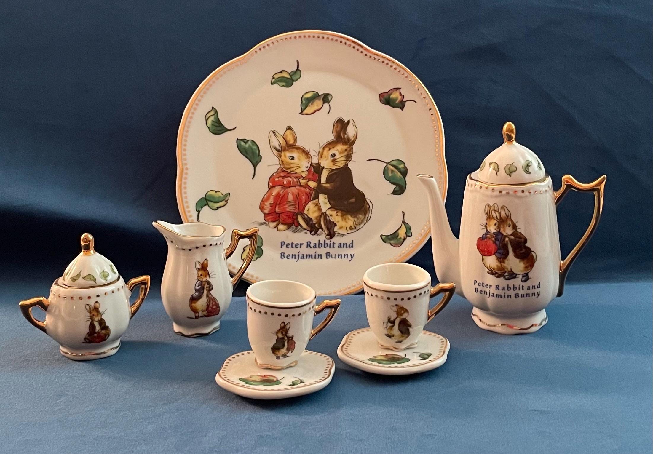 Peter Rabbit Tea Set - Etsy
