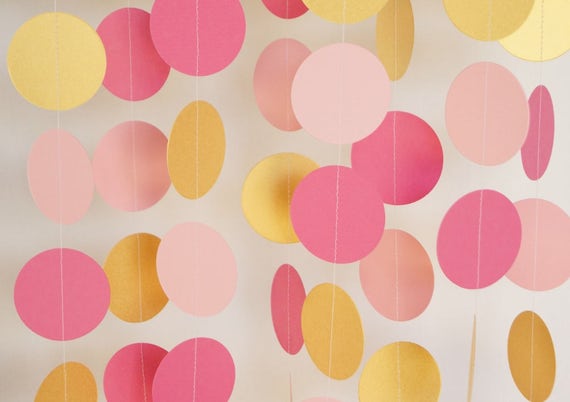 pastel pink baby shower