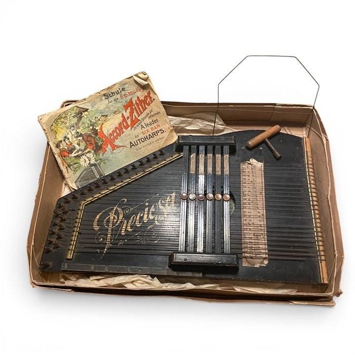 Vintage zither - Etsy 日本