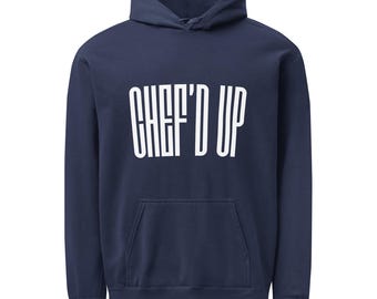 Sudadera unisex teñida en prenda de Chef'd Up