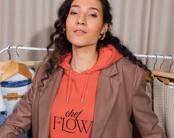 Sudadera con capucha Chef Flow Eco Raglan / Algodón orgánico, interior de felpa cepillada