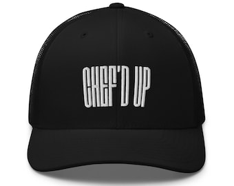 ¡¡REBAJAS!! Gorra de camionero bordada, gorra retro con parte trasera de malla, bonito regalo de graduación de la escuela de cocina, regalo de cocina para hombres y mujeres.