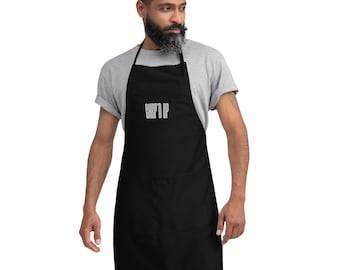 Delantal bordado de Chef'd Up