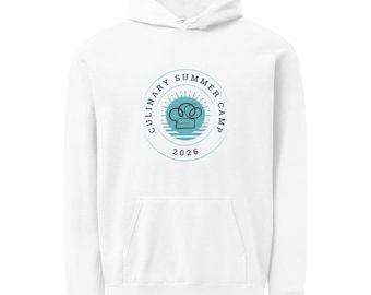 Sudadera con capucha del campamento de verano culinario / Sudadera con capucha para estudiantes de cocina (2026)