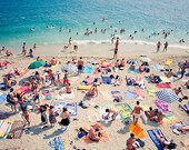 Beach Holiday 16x24" Wall Art, Photo Print, Cinque Terre Italy Original Artwork