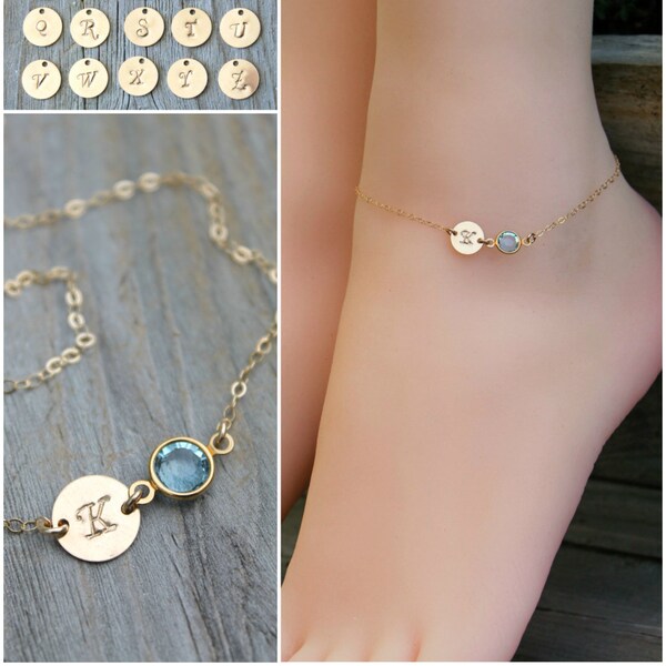 Swarovski Ankle Bracelet Etsy