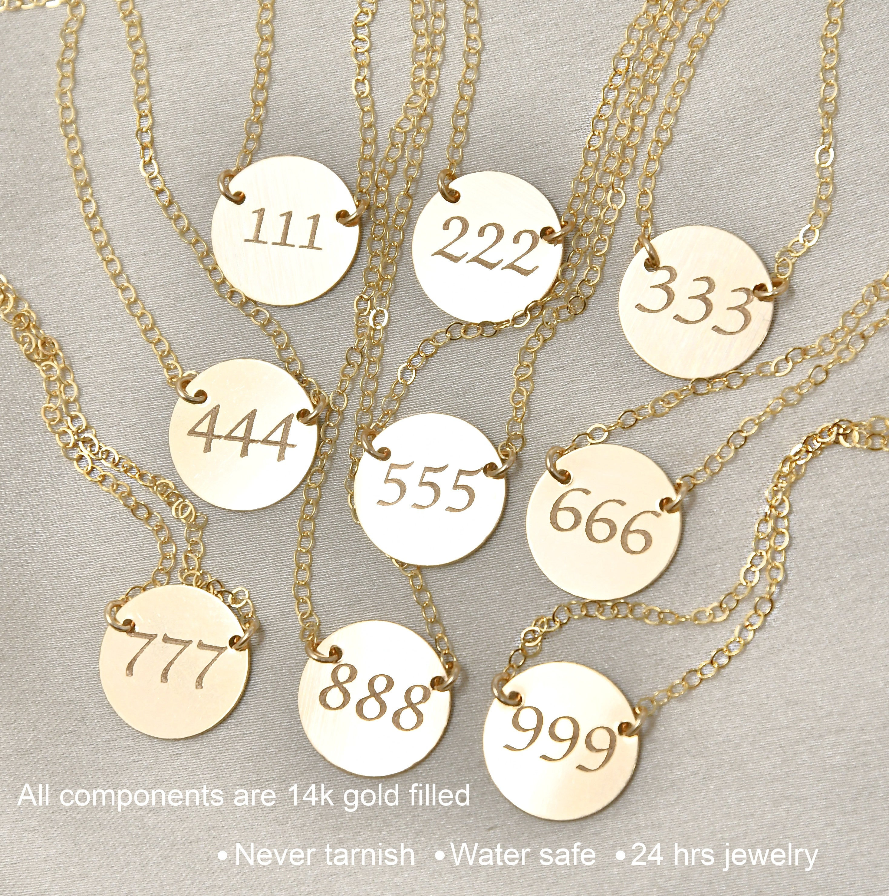 Angel Number Necklace – Awe Inspired