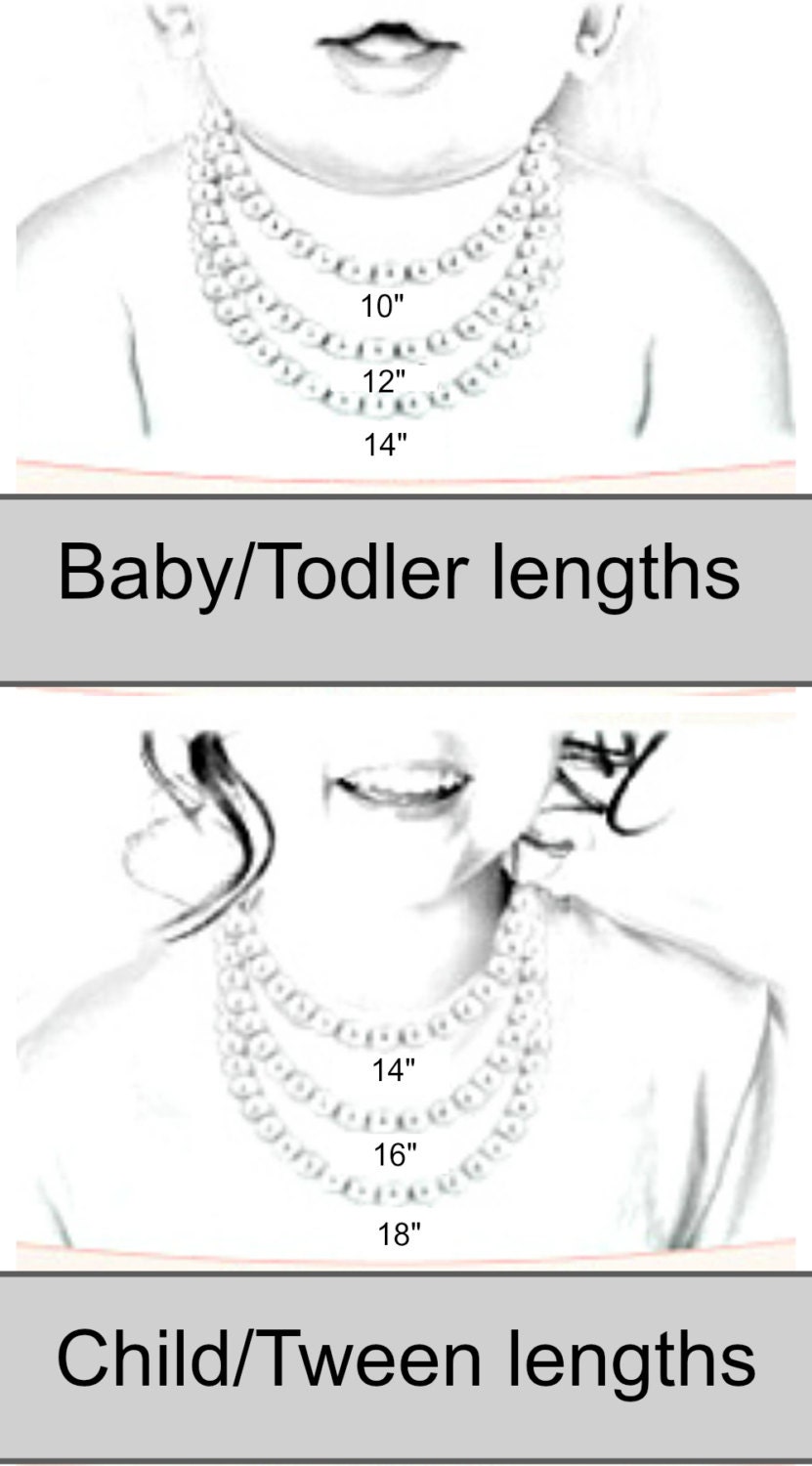 Necklace Size Chart | Size Chart for Necklace Lengths