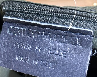 Vintage Genuine Leather Purse, Borse in Pelle Designer