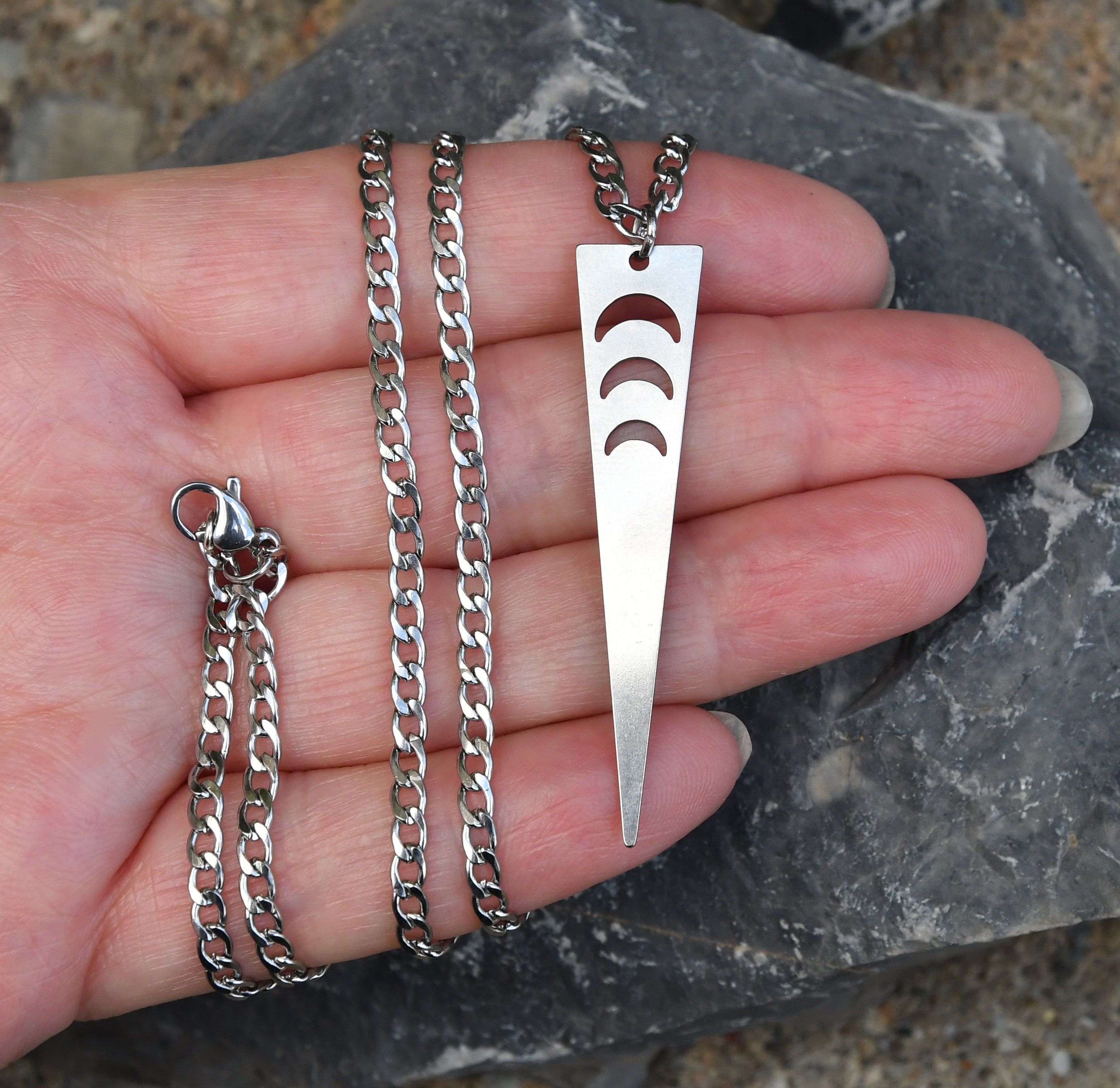 Collana Fasi lunari - Gioielli - Collane - di Shikystyle | su MissHobby
