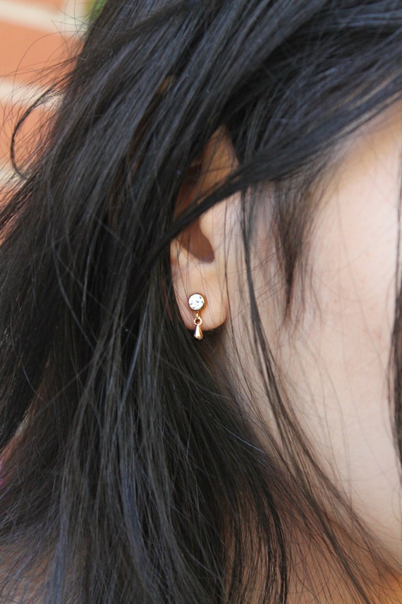 Small cubic zirconia studs deals