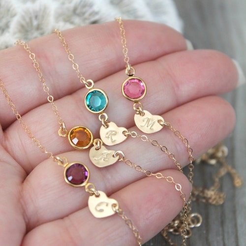 Little Girl Necklace 14k Gold Filled 