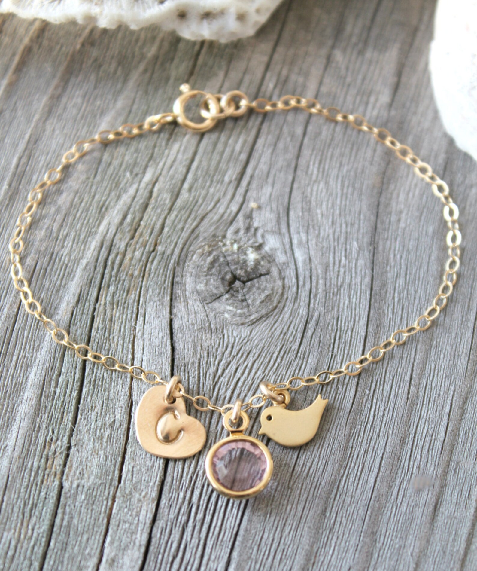 Little girl child's bracelet 14k Gold Filled Etsy