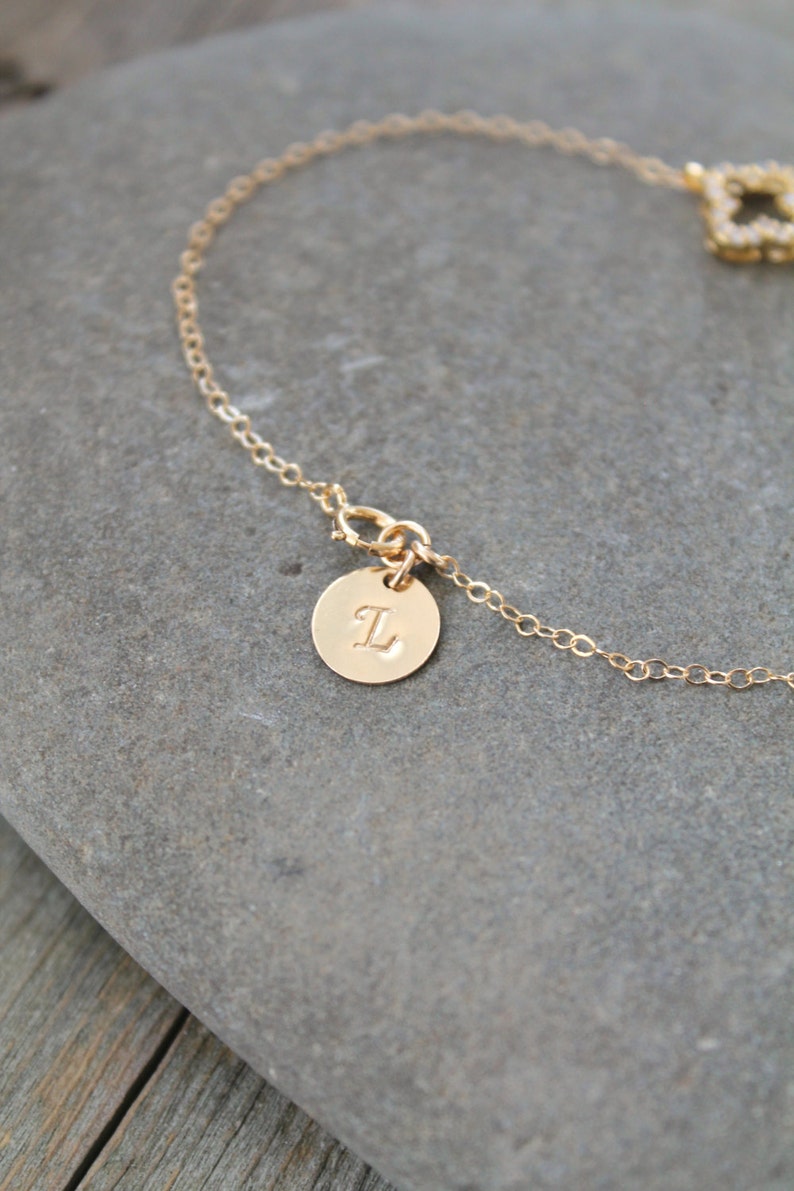 Nonza 14K Gold-Filled Chain and Sapphire Bracelets
