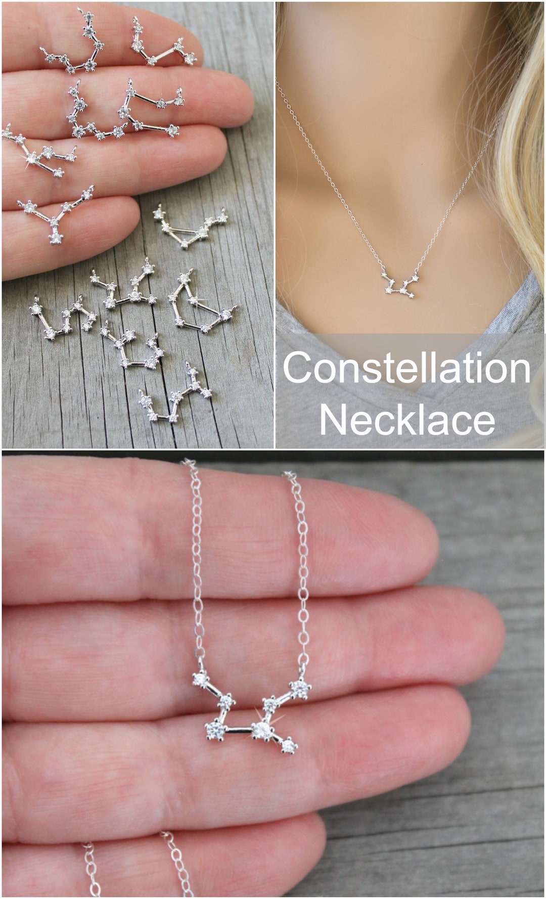 STAR JEWELRY クリスマス コンスタレーション ネックレス 星 星座 STAR JEWELRY クリスマス コンスタレーション ネックレス 星