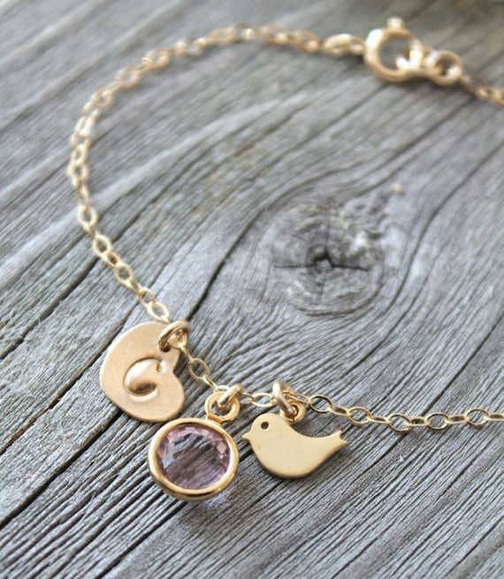 Little girl child's bracelet 14k Gold Filled Etsy