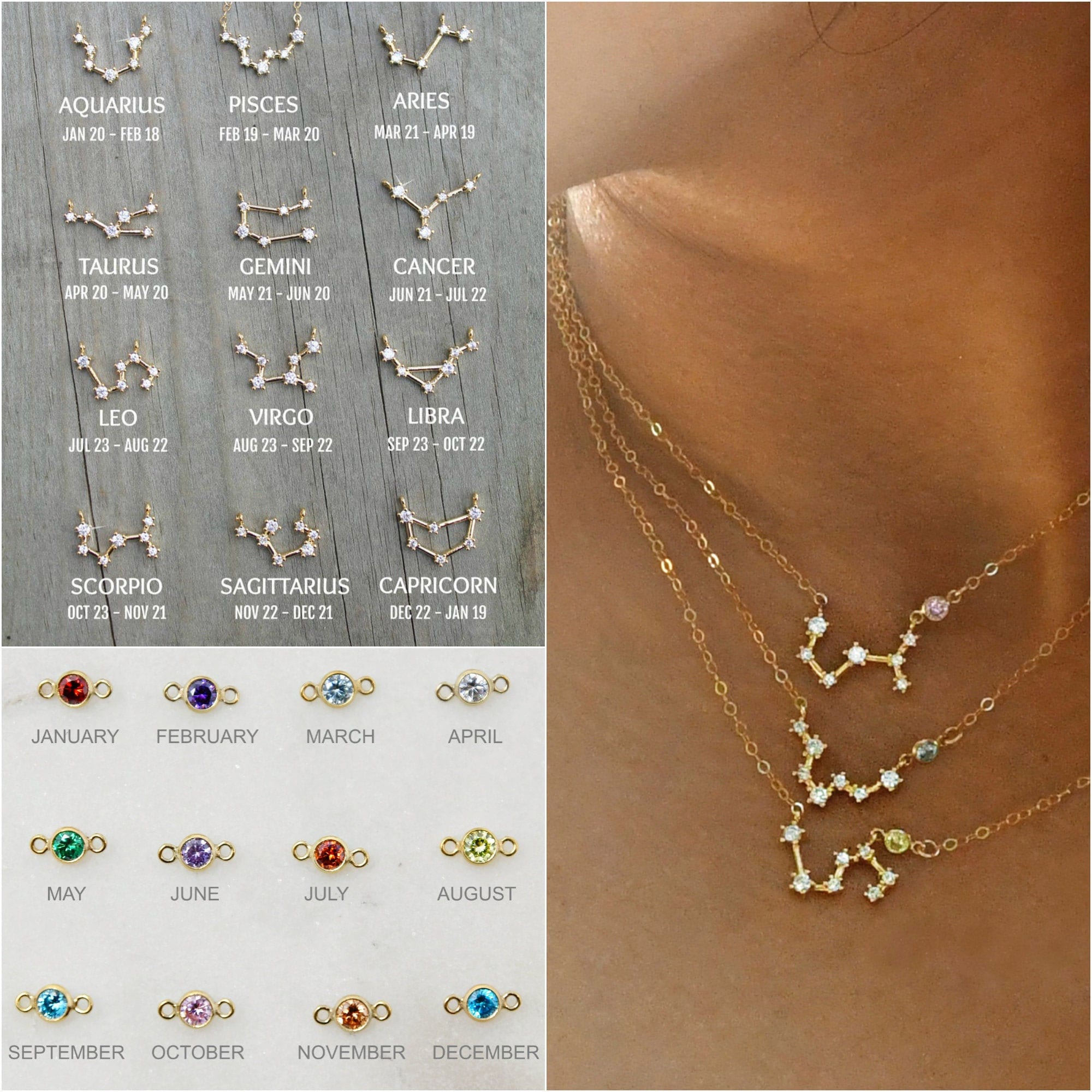 Celestial Constellation Necklace 