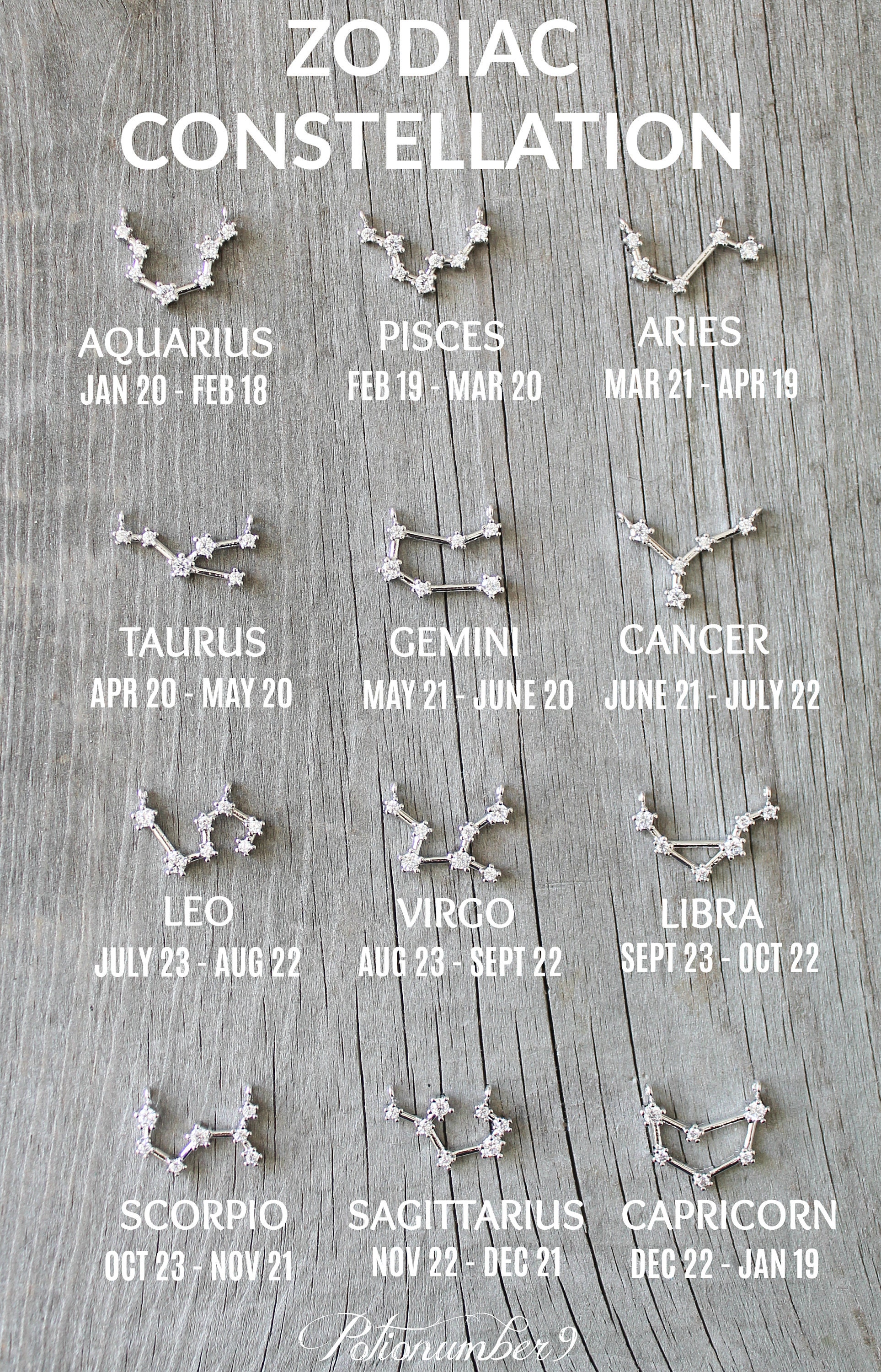 Gemini Constellation Necklace – Logan Hollowell