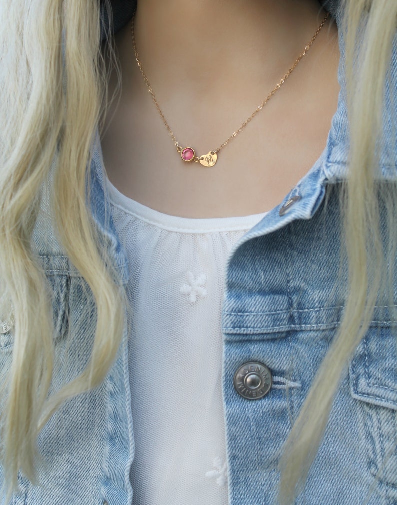 Child Necklace Little Girl Necklace 14k Gold Filled Etsy
