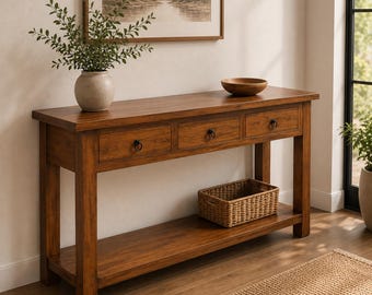 Heritage Teak Console Table