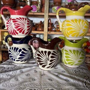 Mexican Mini Pottery Pitcher