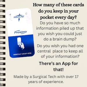 Operating Room Notes App I Central App to Keep All Important Information