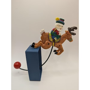 Santa Balance Toy - Etsy