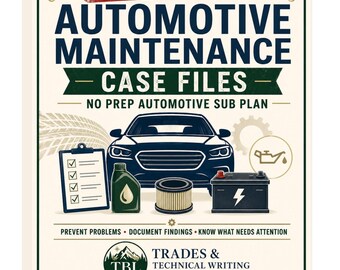 Lezione CTE sull'identificazione dei componenti automobilistici / Piano di lezione sostitutivo senza preparazione (download digitale)