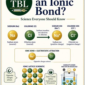 What Is an Ionic Bond Chemistry Lesson Grades 6–10 Printable Science Activity