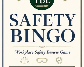 Bingo della sicurezza: gioco sulla sicurezza sul lavoro per i corsi di formazione professionale e la preparazione al mondo del lavoro.