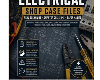 Electrical Shop Case Files CTE Lesson | Safety & Problem Solving (Digital Download)