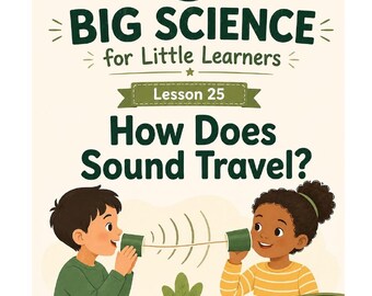 How Does Sound Travel Science Lesson K 2 | Sound Waves Activities Worksheets