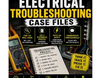 Electrical Troubleshooting Case Files CTE Lesson | No Prep Sub Plan | Diagnostic Thinking | Grades 9-12+