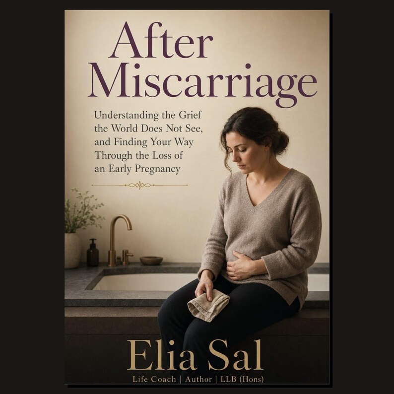 Preview page 2 of After Miscarriage by Elia Sal, showing After Miscarriage Understanding the Grief the World Does Not See, and Finding Your Way Through the Loss of an Early Pregnancy Elia Sal.