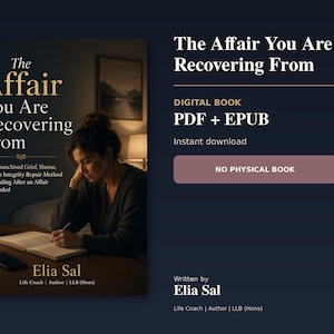 The Affair You Are Recovering From | Grief Support & Healing | Self-Help eBook | PDF + EPUB