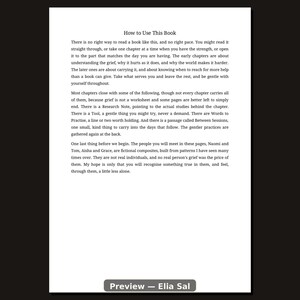 Inside After Miscarriage: selected genuine chapter themes plus research notes, practical tools and guided reflection.