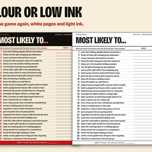 Christmas Most Likely To Game Printable, Office Party and Friendsmas image 6