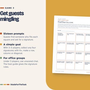 Juegos para fiestas de jubilación, 5 actividades para compañeros de trabajo y guía para el anfitrión (imprimible) imagen 4