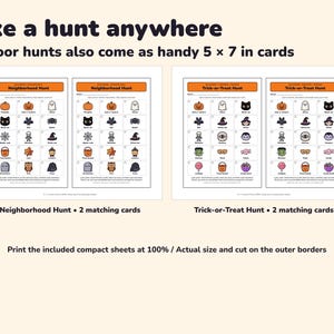 Halloween Scavenger Hunt Printable, 3 Picture Hunts for Kids image 7