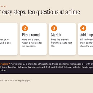Quiz di Halloween stampabile, 60 domande con soluzioni immagine 7