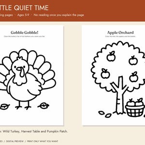 Thanksgiving Party Games Bundle Printable, Bingo and Kids Activities image 5