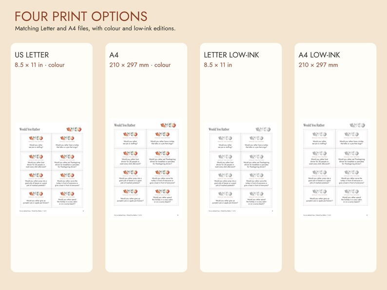 Thanksgiving Conversation Cards Printable, 80 Table Talk Prompts image 6