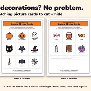 Halloween Scavenger Hunt Printable, 3 Picture Hunts for Kids image 4