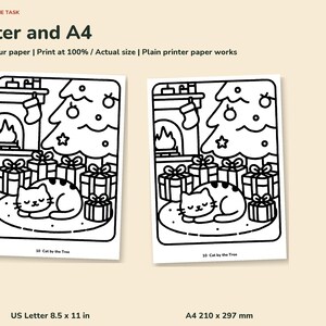 Christmas Coloring Pages for Adults, Bold and Easy, 20 Cozy Scenes image 8