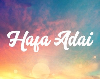 Guam Sticker Hafa Adai Sticker Vinyl Decal Sticker Guam Etsy