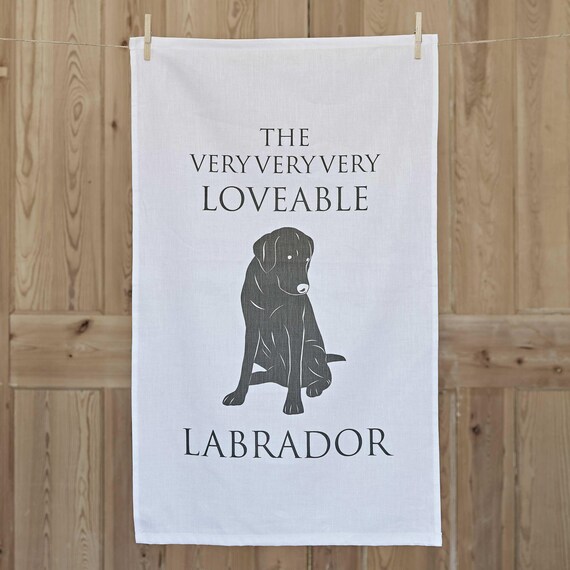 labrador presents