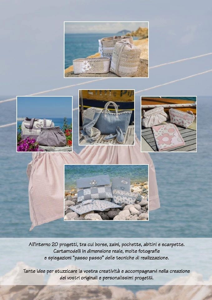 ARIA DI MARE Libro di Cucito Creativo in Italiano, Cartamodelli