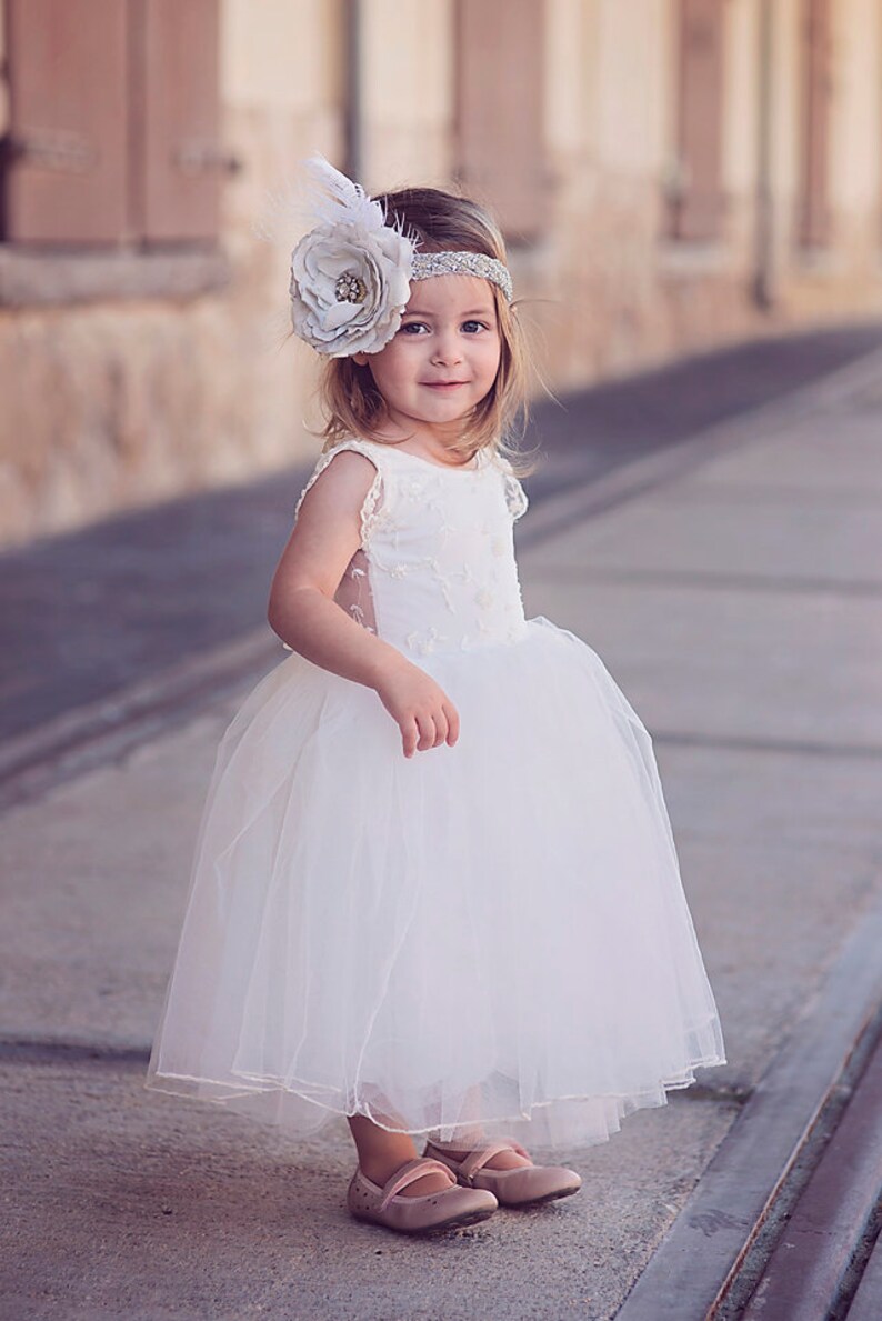 Tulle Flower Girl Dress First Communion Dress Junior | Etsy