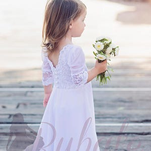 blumenmädchen kleid boho